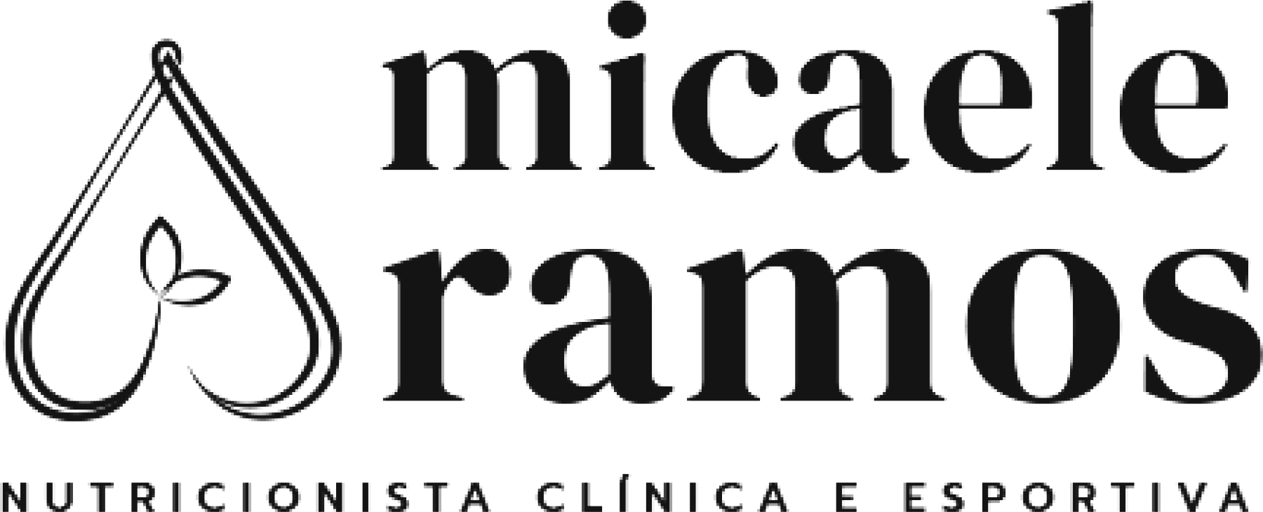 Logo da Nutricionista Miacele Ramos